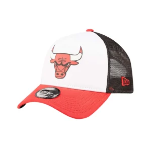 9Forty A-Frame Team Colour Black Trucker - Chicago Bulls White/Red/Black