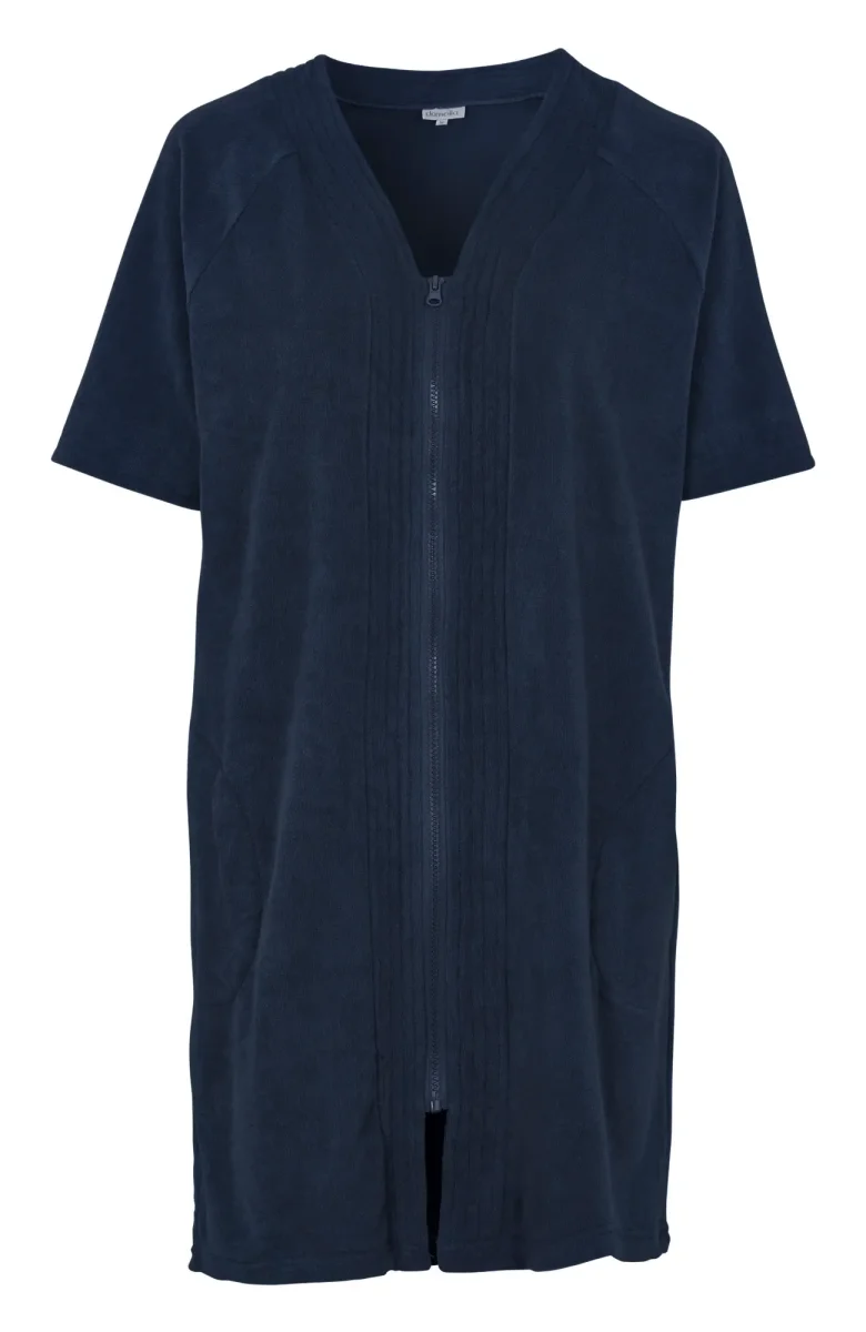Rock i frotté Grebbestad - Navy - Bild 2