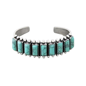 Sydvästligt damturkost manschettarmband