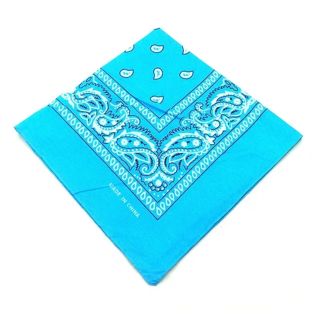Turkos western paisley bandana - Bild 2