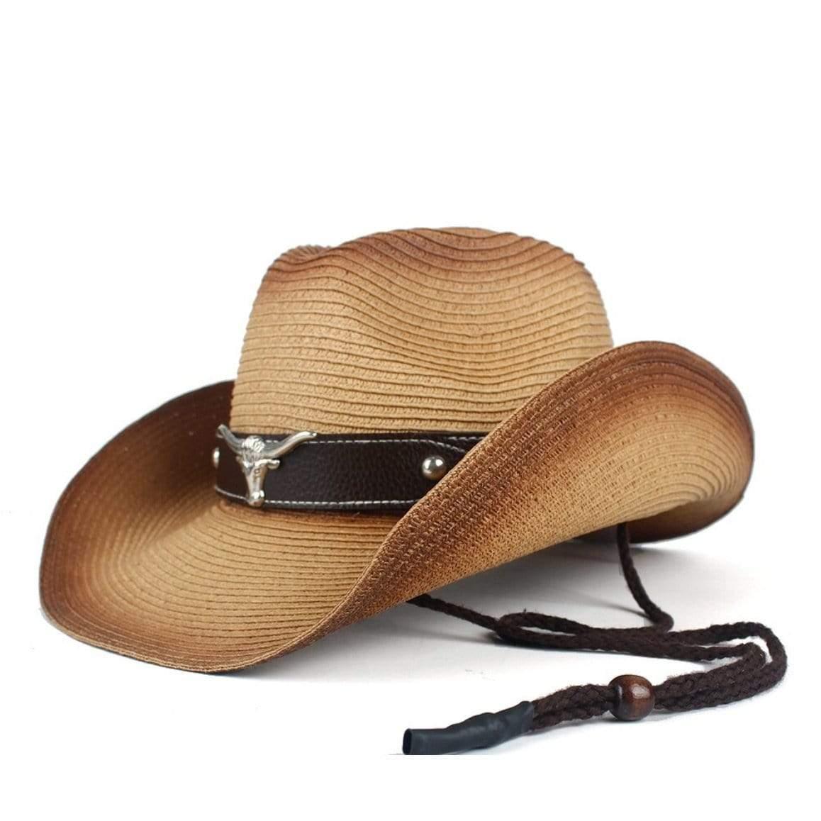 Cowboyhatt Strå - Bild 2