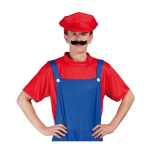Röd rörmokarkeps